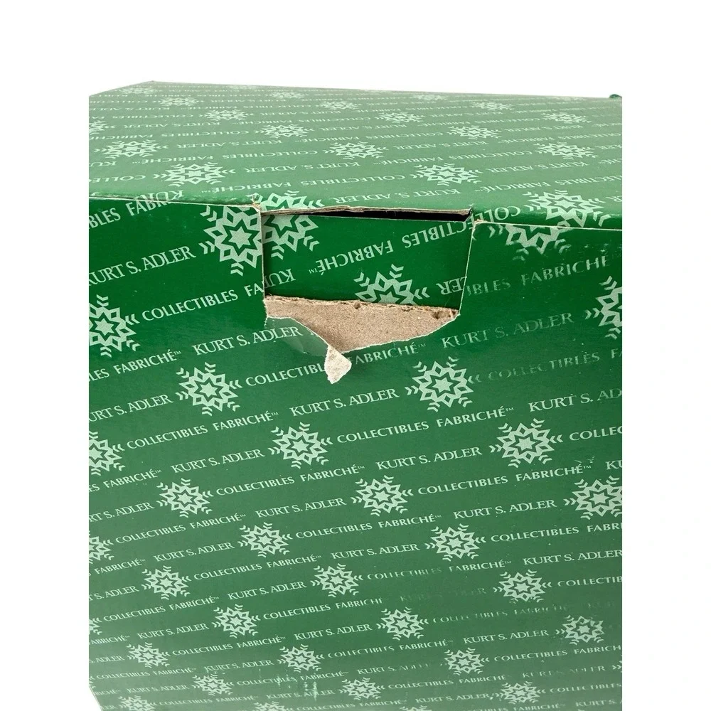 Kurt Adler Adopt-A-Pet Santa With Dog & Cats 2 PC Set 